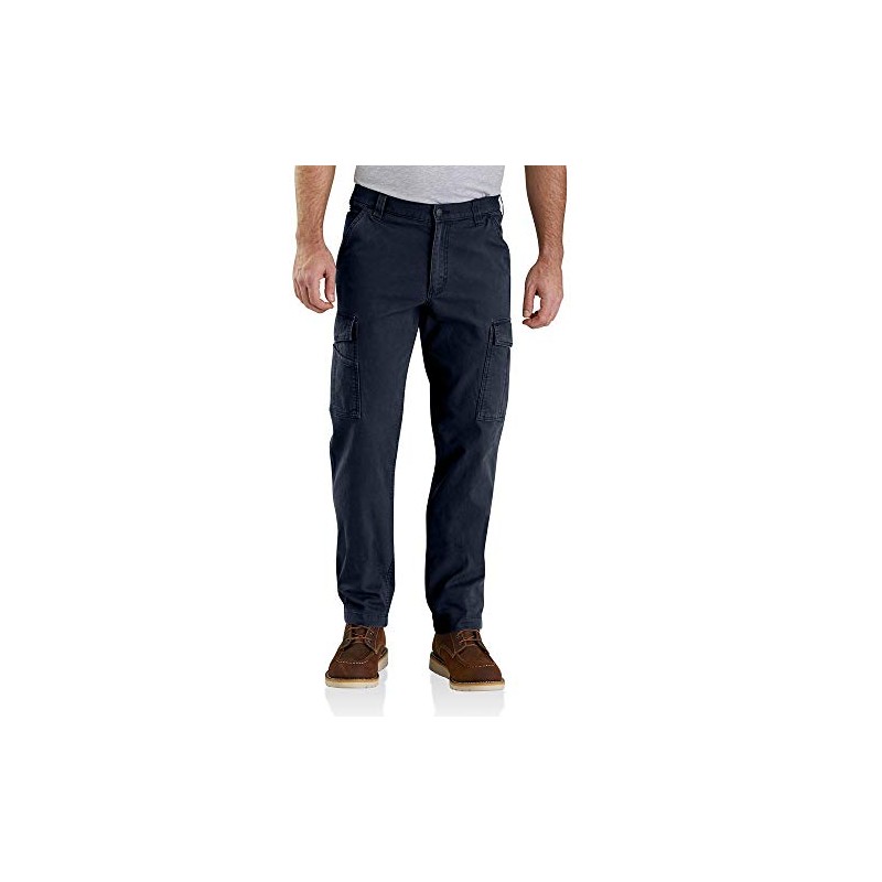 Carhartt Men's Relaxed Straight Rigby Cargo Pant, Navy, W42 x