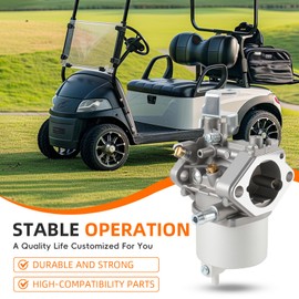 GoaMotors FE290 Carburetor with Fuel Pump Air Filter Replacement for Club Car DS & Carryall models 1992-1997 for Golf Cart 1998-UP DS & Precedent FE290 Engine, #1014523 101805601 101905601 1016438