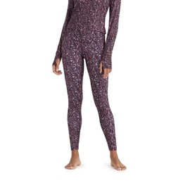 Terramar Women's Standard Cloud Nine 4-Way Stretch Brushed Tight, Artic Dream