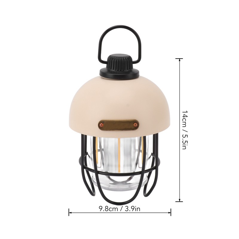 Camping Lantern Rechargeable 4500mAh Battery Powered LED Light 3 Modes