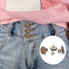 KOSTOO 10 Sets 17mm Replacement Jean Buttons Pants, Detachable and