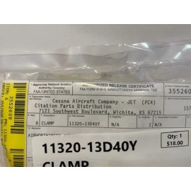 Unbranded 11320-13D40Y, Clamp w/8130, New Surplus