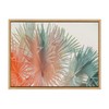 Kate and Laurel Sylvie Red Hot Summer Framed Canvas Wall