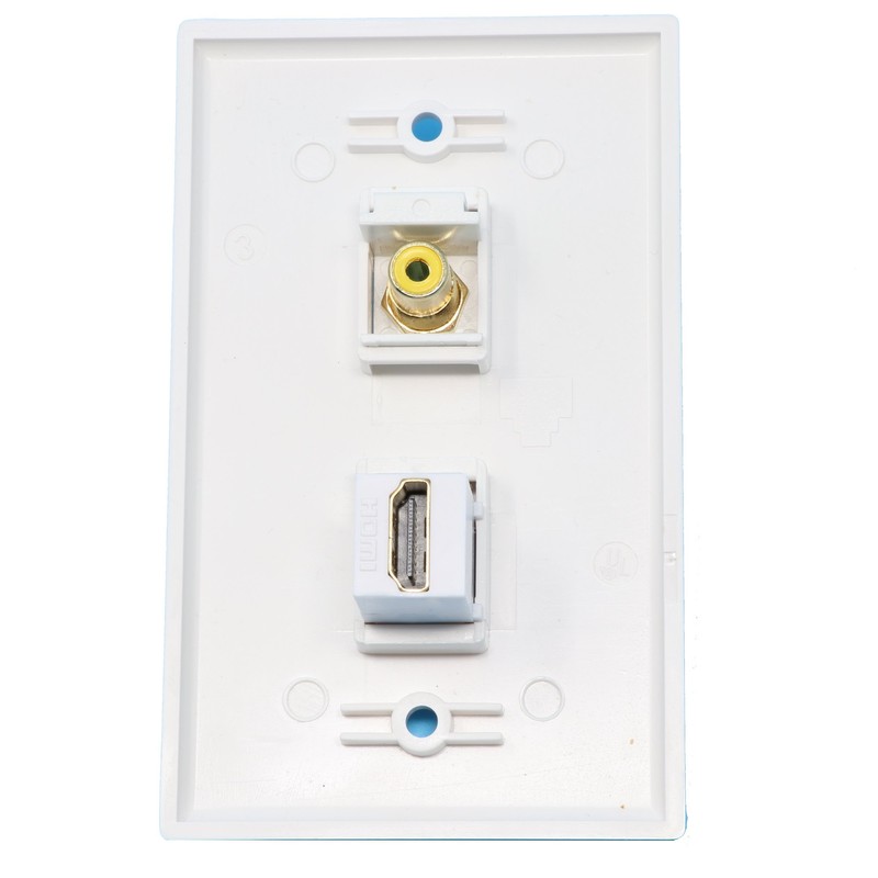 RiteAV - 1 RCA Yellow for Subwoofer/Audio and 1 HDMI