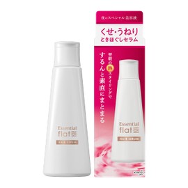 Essential Flat Serum, Curly Hair, Curly Hair, Straight Hair, Won't Rinse, Treatment, Formulated with Detergent Ingredients, 4.1 fl oz (120 ml)