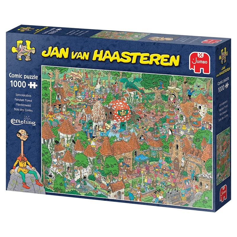 Jumbo Jan Van Haasteren Fairytale Forest Puzzle (1000 Pieces)