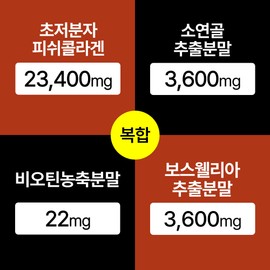 High-content collagen inner beauty ultramolecular young collagen biotin chondroitin 60 tablets / 고함량콜라겐 이너뷰티 초분자 어린 콜라겐 비오틴 콘드로이친 60정