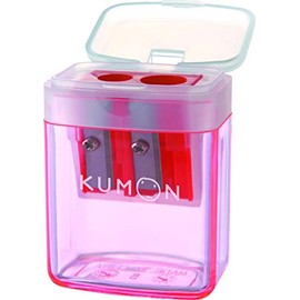 Kumon Publishing Pencil Sharpener for Children SE-57 Red Entry School Entrance Children Pencil Pencil Pencil Sharpener for Children Learning