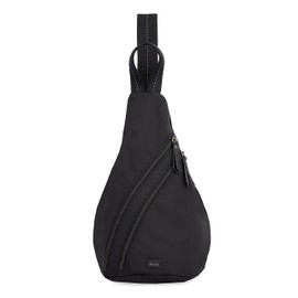 The Sak Esperato Medium Sling Backpack in Recycled Nylon, Black