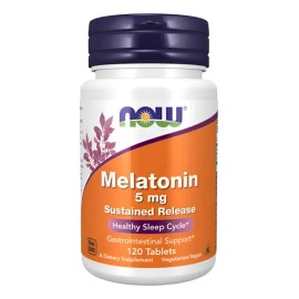 Melatonina 5mg  Liberación Prolongada  120 Tabletas                                                                                                   