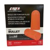 PIP Mega Bullet Disposable Soft Polyurethane Foam Ear Plugs, Uncorded
