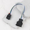 ECSiNG 4Pcs LED Rear Tail Light Adapter Cable Harness Compatible