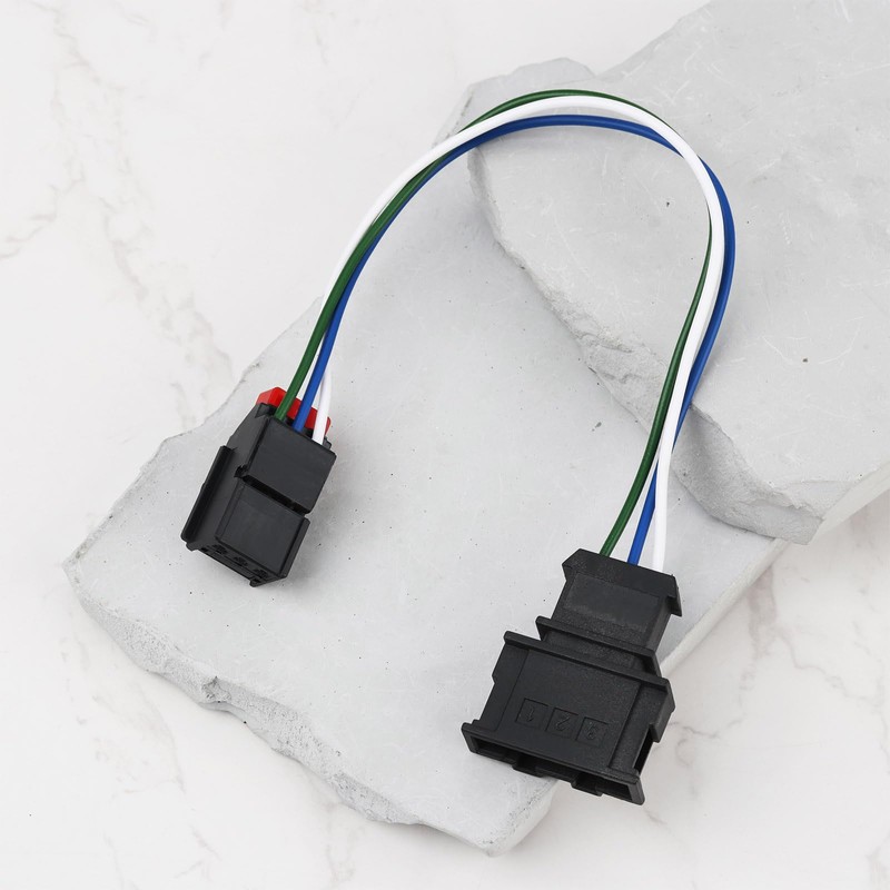 ECSiNG 4Pcs LED Rear Tail Light Adapter Cable Harness Compatible