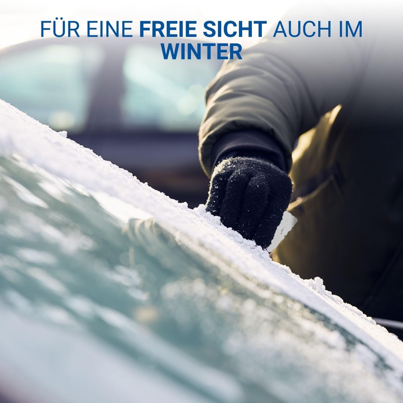 Ice Scraper "Clean Vision" Ice Scraper for Car Windows, Handle