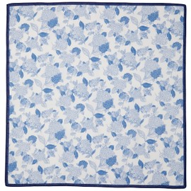 Yamamoto Hitoto Shoten Japanese Miscellaneous Goods Kyoto Accessories Yonchodo Handkerchief Hydrangea Song 21-22-12313 Approx. 22.8 x 22.8 inches (58 x 58 cm)