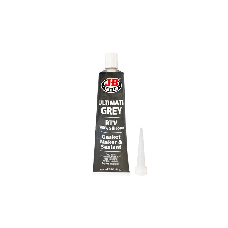 Adhesive Sealant,3 oz.,Tube,Gray