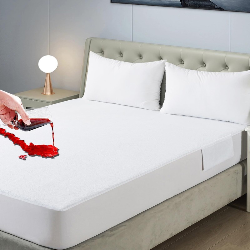 RICHAIR Mattress Protector 200 x 200 cm – Waterproof Mattress