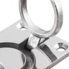 Yakamoz 2pcs Flush Ring Pull Handles Stainless Steel Boat Hatch