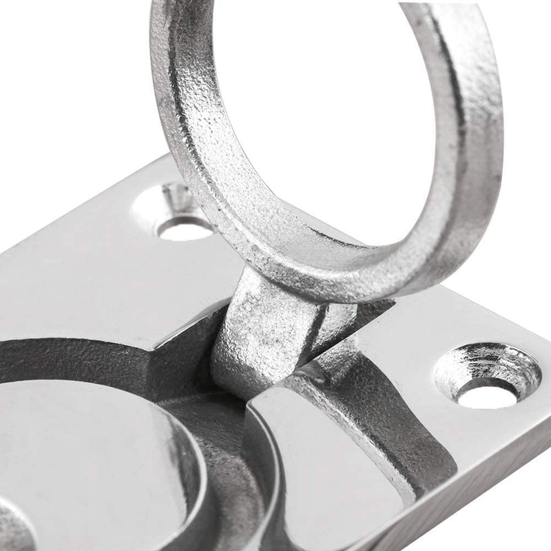 Yakamoz 2pcs Flush Ring Pull Handles Stainless Steel Boat Hatch