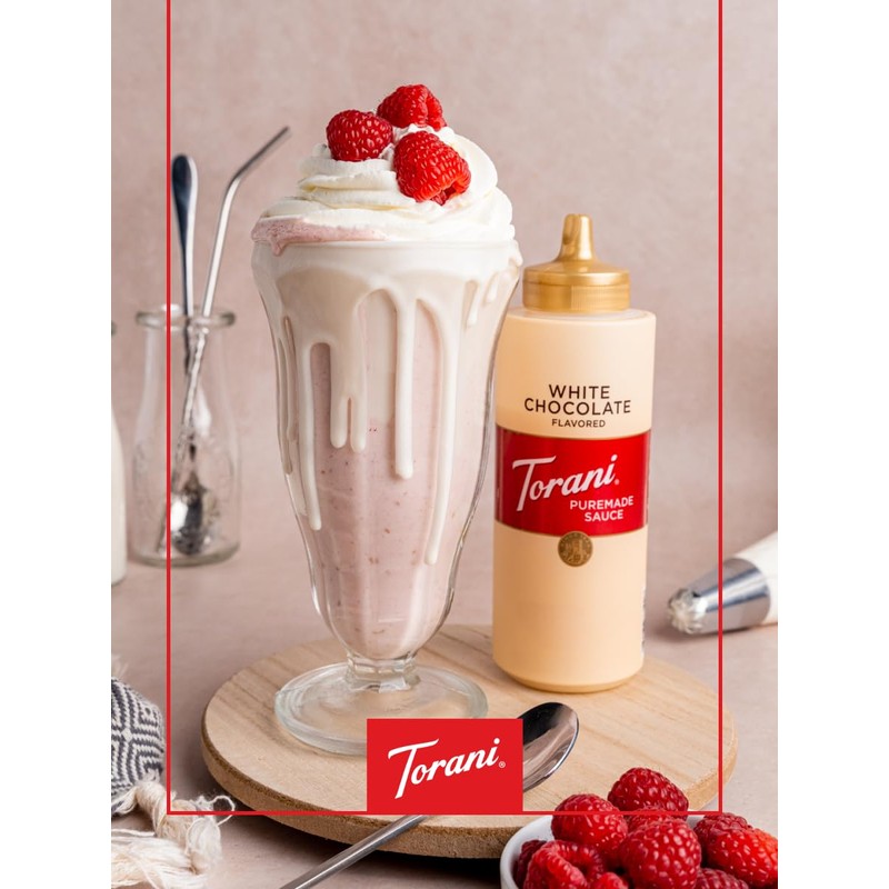 Torani White Chocolate Sauce, 64 Ounce