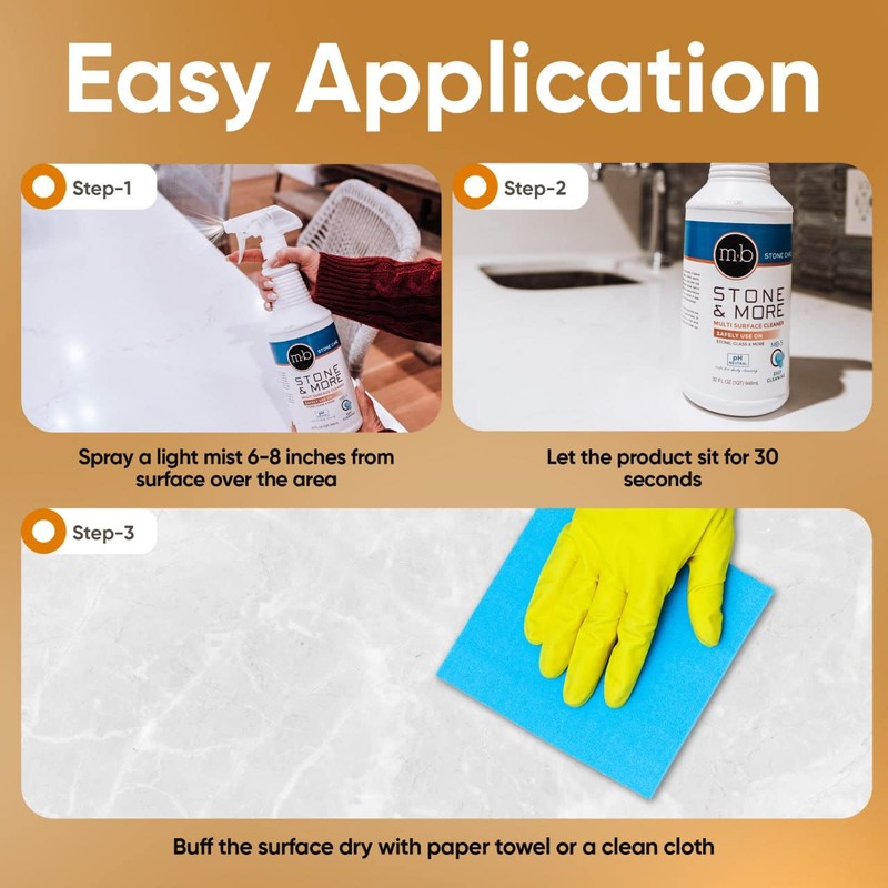 MB-5 Stone & More 2 Pack All Purpose Cleaning Spray