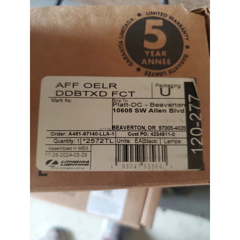 Lithonia Lighting Affinity Architectural Emergency Lighting