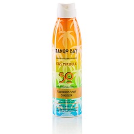 Mango Bay Sunscreen Spray SPF 50 Kids | Vegan, Broad Spectrum UVAUVB - Octinoxate & Oxybenzone Free, Water Resistant, Reef Friendly, ParabenPaba-free 6fl Oz - 170g, 682863719192
