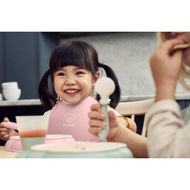 BabyBjorn 4580370187496 Bib, Single Item, Powder Pink, 1 x 1