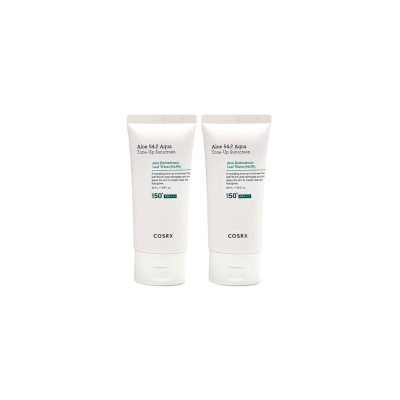 COSRX Aloe 54.2 Aqua Tone-Up Sunscreen 50ml + 50ml Sunscreen