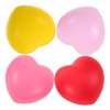 Healeved 4Pcs Heart Shaped Hand Exercise Balls for Elderly Durable