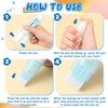 Gilprop 4 Pcs Glue Pen 15mm Tip Glue Sticks 2
