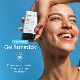 Other brands Belif Aqua Bomb Hankook Glow Sun Stick SPF 50+ 18g / 빌리프 아쿠아 밤 한국 글로우 선스틱 SPF 50+ 18g