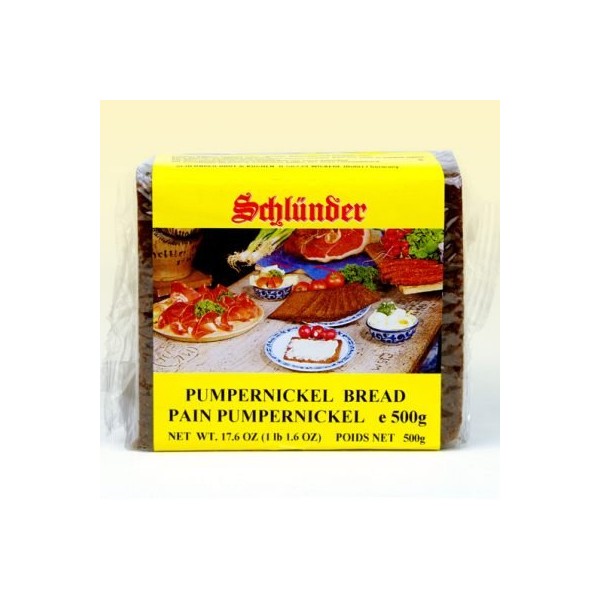 Schlunder German Pumpernickel Bread 500g (2-pack)