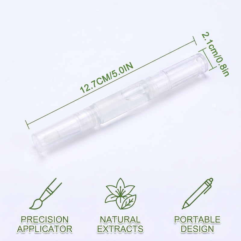 FIQLUL 4PCS Penna per Cura Unghie e Cuticole, Olio Nutriente