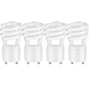 Kittmip 4 Pcs 13W T3 GU24 CFL LED Light Bulbs