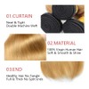 Ombre 1B27 Straight Bundles Black To Honey Blonde Human Hair