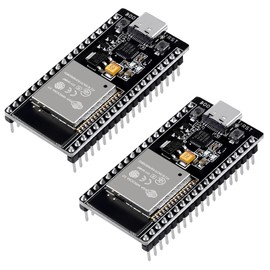 AITIAO 2Pcs 38Pins Type-C USB ESP32S ESP32 ESP32 CP2102 Development Board 2.4GHz Dual-Core WiFi +Bluetooth 2-in-1 Microcontroller