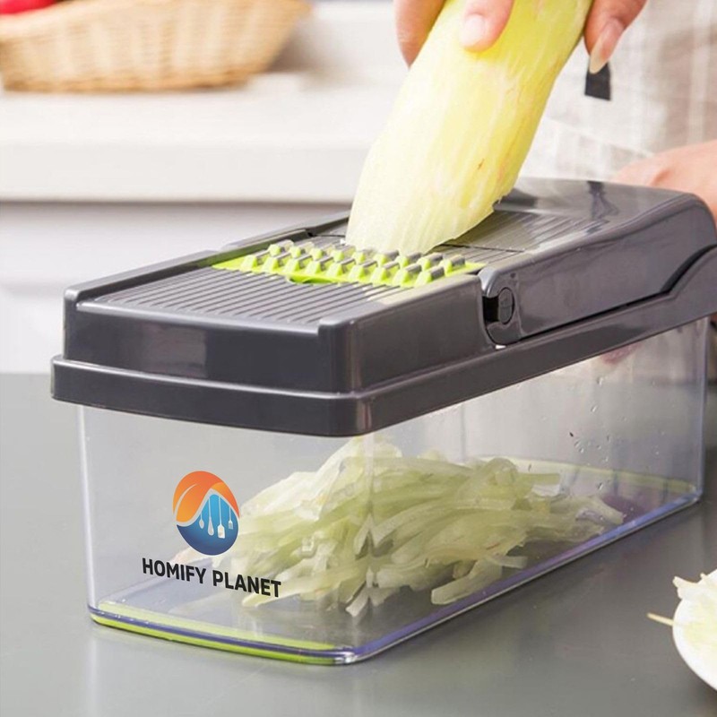 Homify Planet 16-in-1 Vegetable Chopper & Mandoline Slicer – The