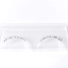 Musegetes 3 Pairs Lower Eyelashes False Eyelashes Transparent Axis False