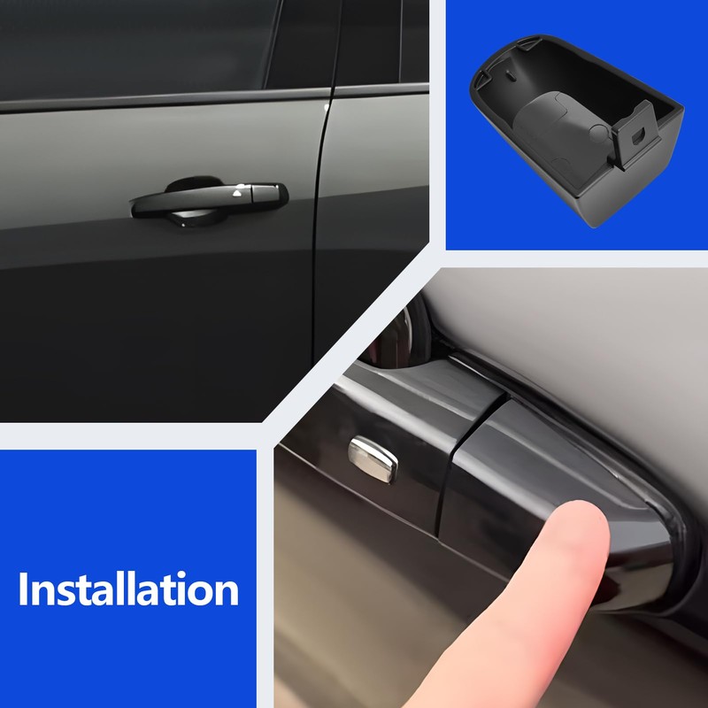 Exterior Door Handle Cover Fit for 2017-2022 Chevy Replaces 13599552