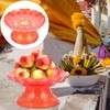 Veemoon Offering Plates for Church 2pcs Buddhist Plate Offering Bowls