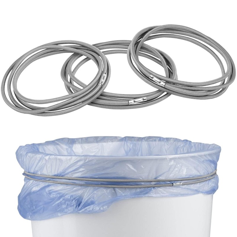 Mission Gallery Trash Can Rubber Bands Set of 3 -