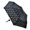 Thingimijigs Ladies Compact Mini Umbrella - Black/White Butterfly Design