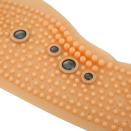 Plantillas magnéticas para hombres Mujeres Puntos de acupuntura Zapatos para masajear Almohadillas Cura transpirable Olor para pies Inserciones para calzado ortopédico(Size 41-45)