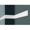 Grand Decor Stucco Moulding Strips Wall Flat Modern PU Hard