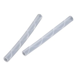 TAYA Anti-Slip Spiral Tubing (Milky White) 2.4 inches (60 mm), Set of 20, Just Roll it up and it becomes a non-slip hanger