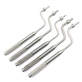 OdontoMed2011 Dental OSTEOTOMES Sinus Lift Bone Spreading CONCAVE TIP 5 Pieces Instruments ODM