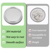 2 Pack 304 Stainless Steel Sprouting Lids Set, Mason jar