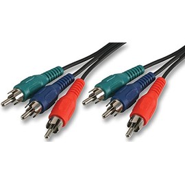 RGB LEAD, PHONO, 0.5M, Audio & Video Cable Assemblies QTY X 1