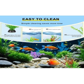 Aoyinfe Aquarium Artificial Plastic Plants Decorations，11pcs Fish Tank Accessories Plants Goldfish Betta Tank Decor